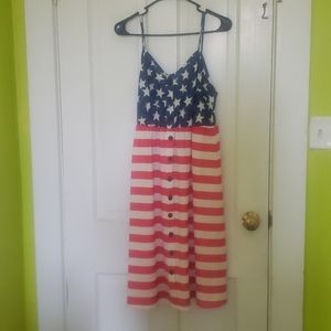 American flag dress